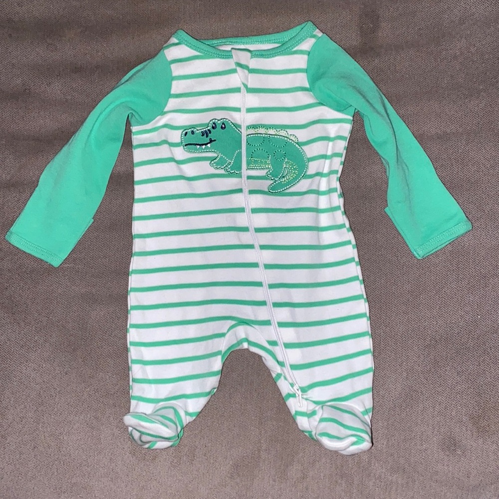 Newborn Alligator Onesie